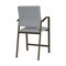 Lesro Newport Hip Chair Metal Frame, Bronze, RS Fog Upholstery NP1161 - alternate 3